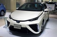 2015 Toyota Mirai fuel cell sedan (right-hand side Japanese version)