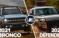 2021 Ford Bronco vs 2020 Land Rover Defender